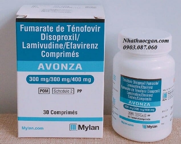 Avonza Mylan thuốc điều trị HIV hiệu quả cao, ít tác dụng phụ