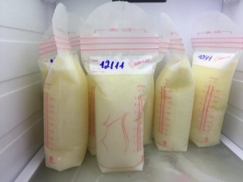 Bạn có thể sử dụng túi bảo quản sữa có sẵn trên thị trường